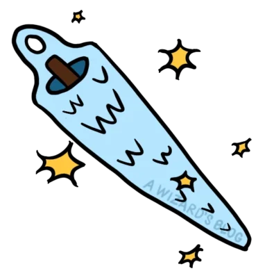 Sparkling wand cover.