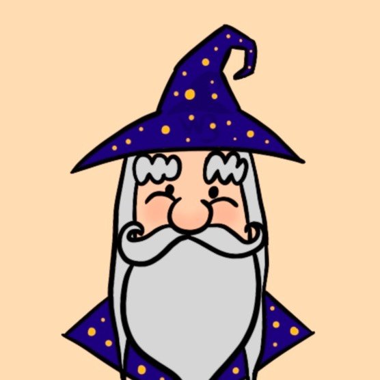 Drawing of Wizard.